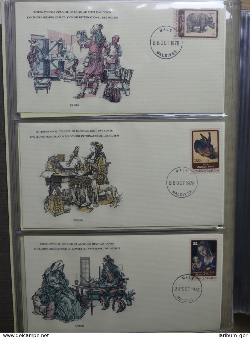 Europa Motiv "Great World of Stamps" FDC #LX937