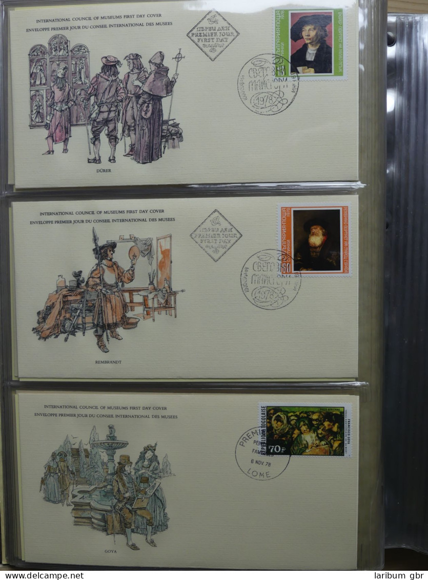 Europa Motiv "Great World of Stamps" FDC #LX937