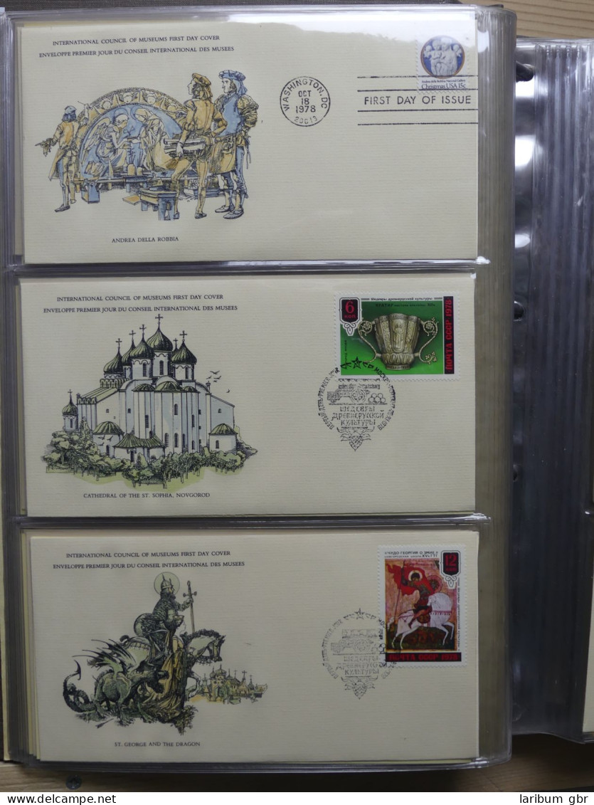 Europa Motiv "Great World of Stamps" FDC #LX937