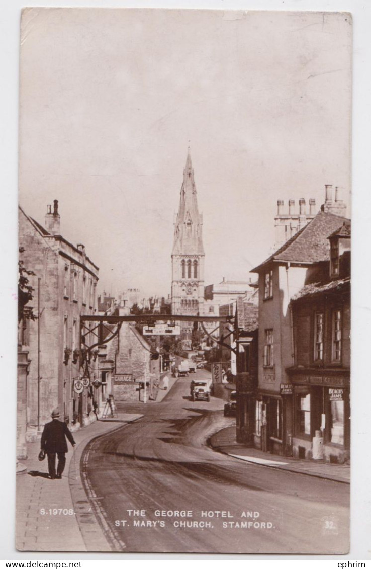 Stamford The George Hotel And St. Mary's Church - Autres & Non Classés