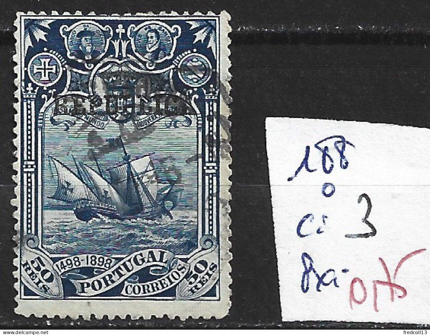 PORTUGAL 188 Oblitéré Côte 3 € - Oblitérés