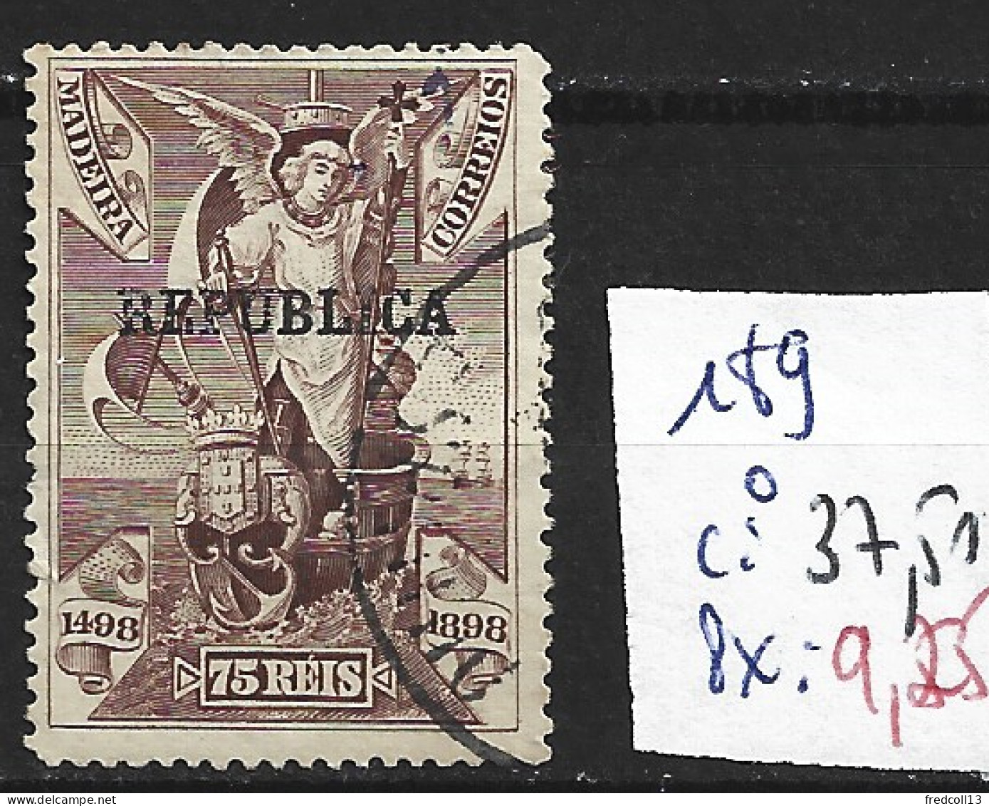 PORTUGAL 189 Oblitéré Côte 37.50 € - Oblitérés