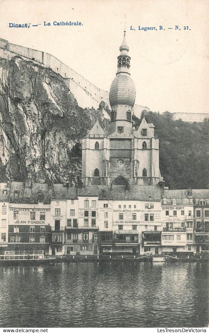 BELGIQUE - Dinant - Vue Générale De La Cathédrale - L Lagaert B - Vue De L'extérieur - Carte Postale Ancienne - Dinant