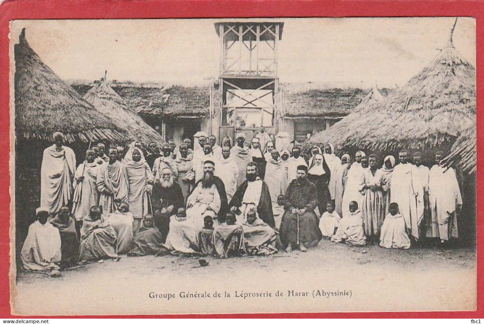 Ethiopie - Harar - Groupe Générale De La Léproserie - Ethiopie