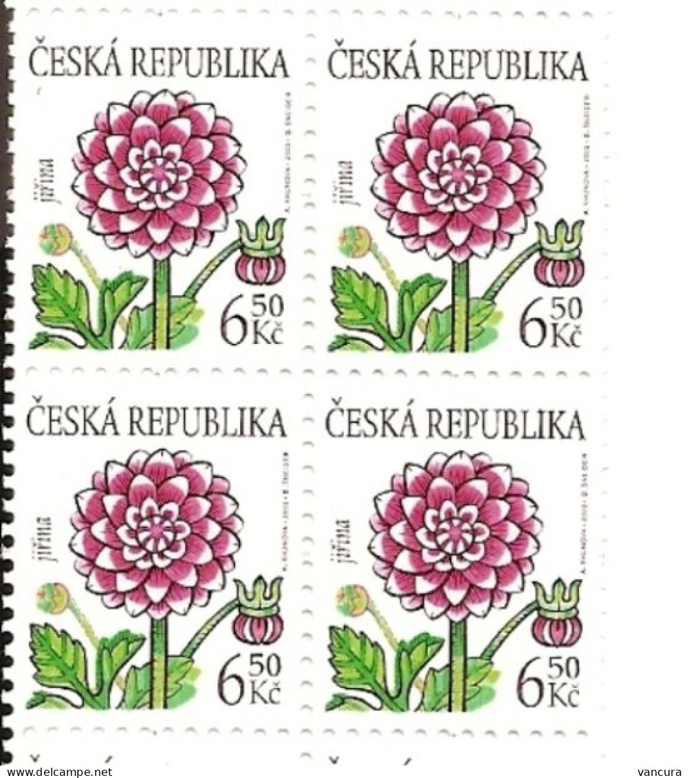 ** 379 Czech Republic - Dahlia 2003 - Neufs