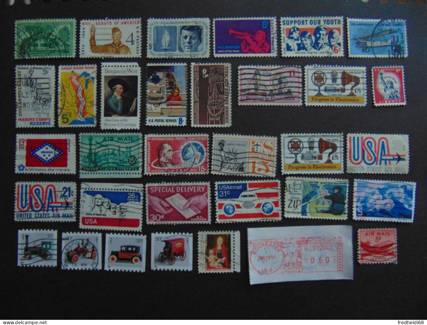 Très Beau Petit Lot De Timbres Oblitérés - Collections