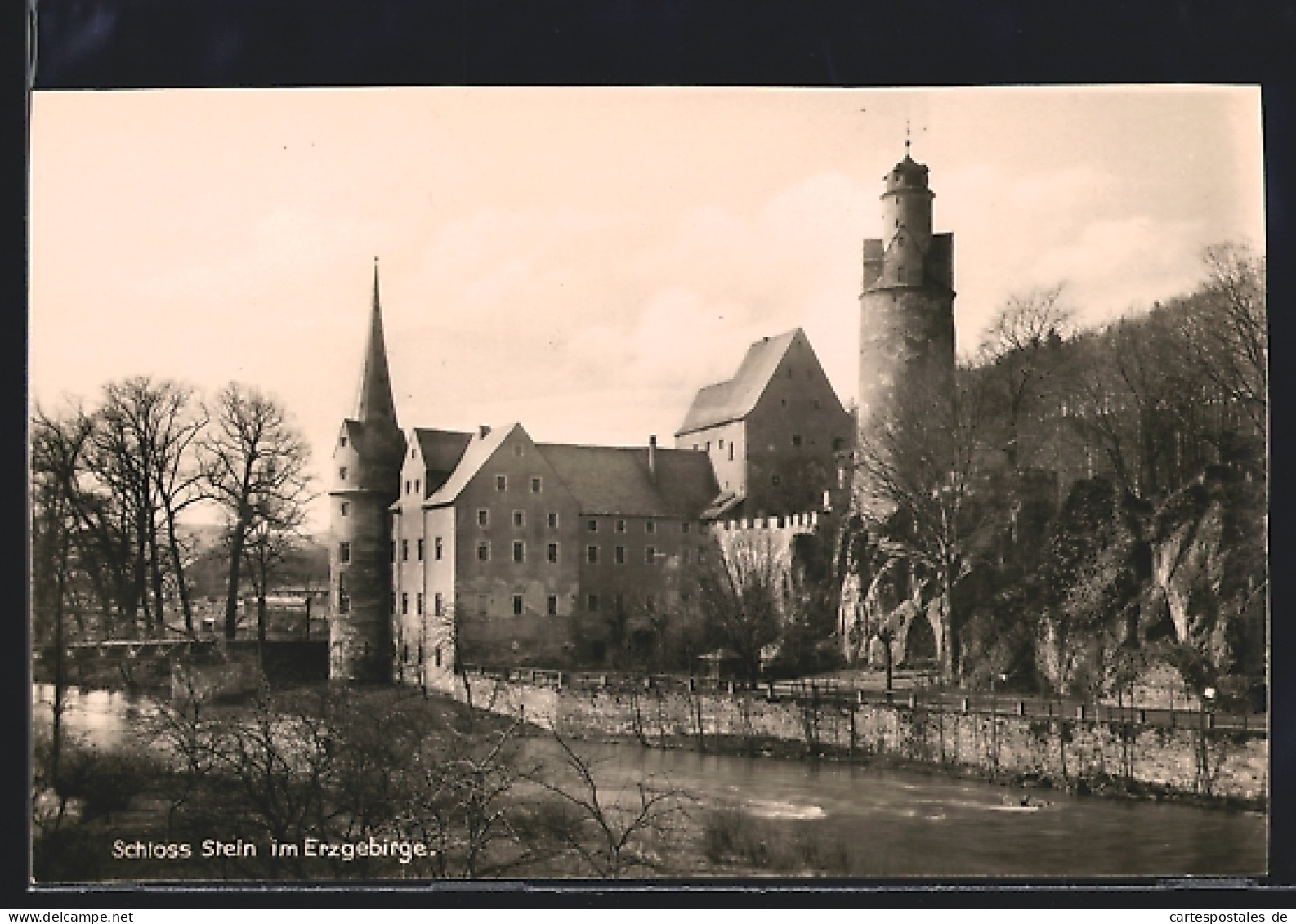 AK Hartenstein / Erzgeb., Schloss Stein  - Hartenstein