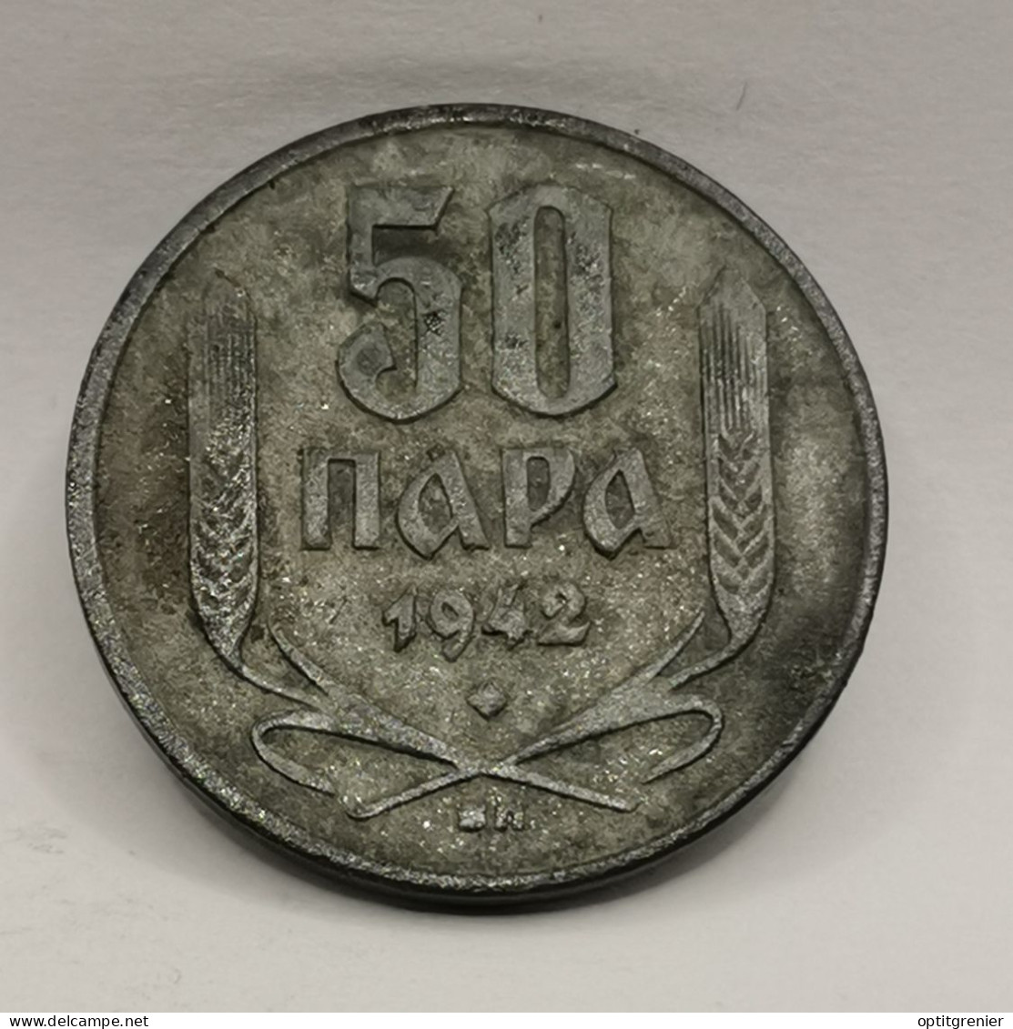 50 PARA 1942 SERBIE OCCUPATION ALLEMANDE / SERBIA WW2 - Servië