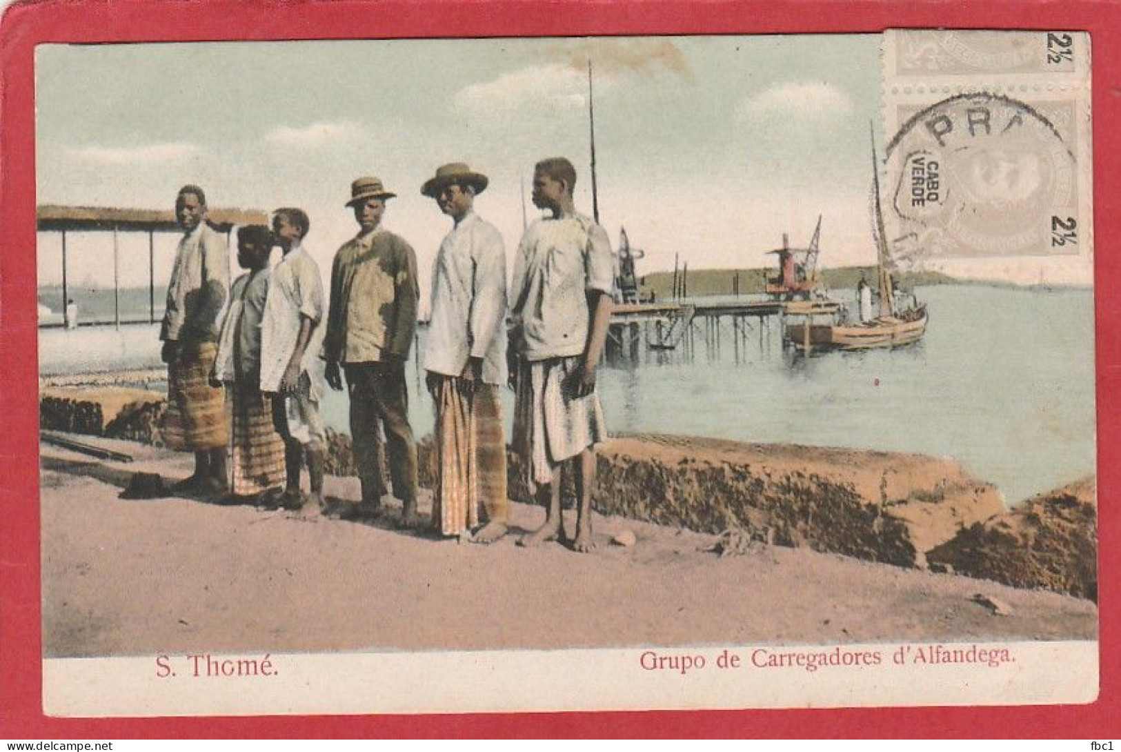 Sao Tome Et Principe - Grupo De Carregadores D'Alfandega - Sao Tome En Principe