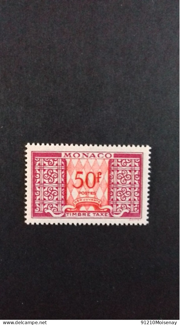 MONACO TAXE  N° 38A ** - Postage Due