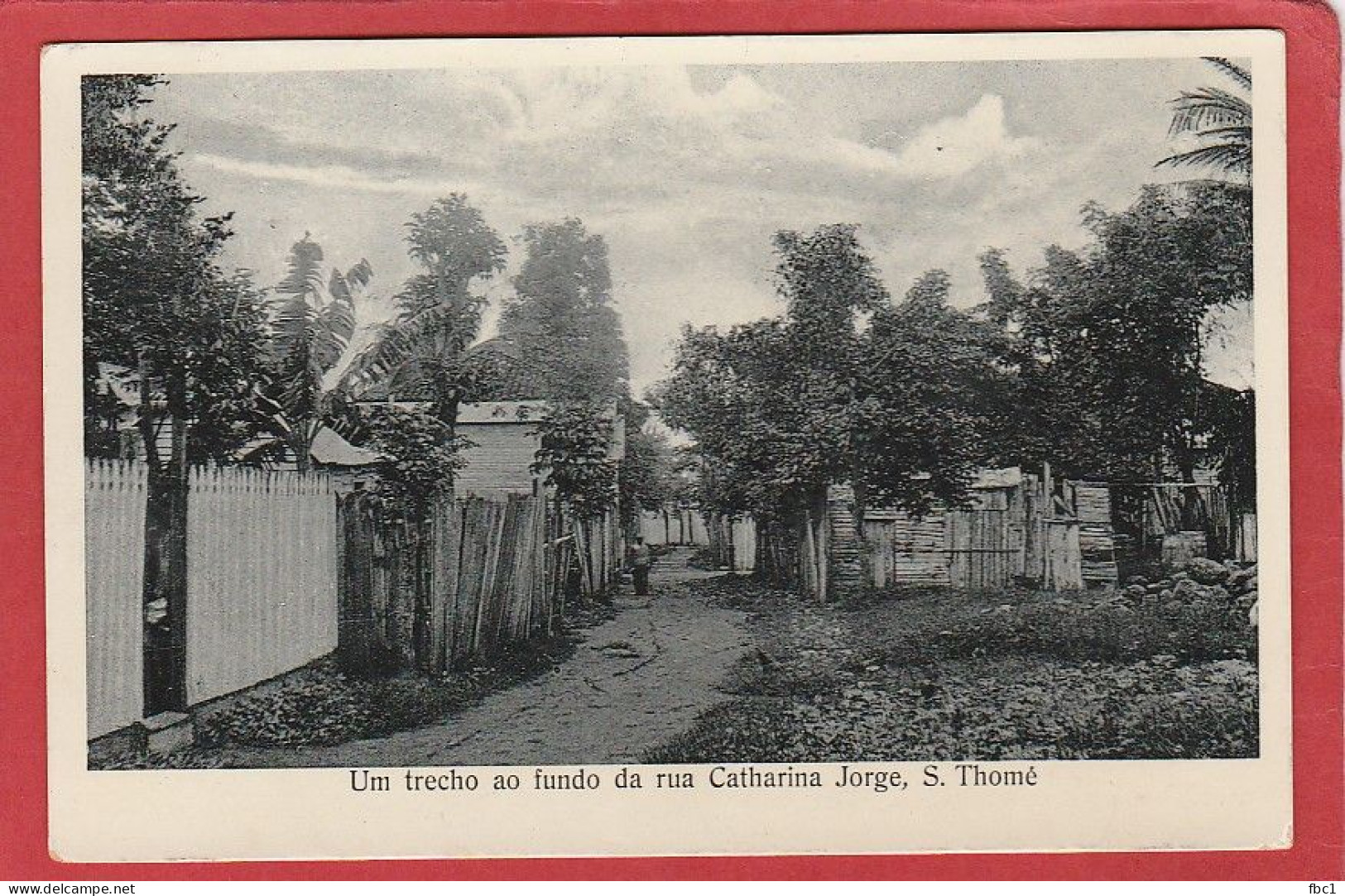 Sao Tome Et Principe - Um Trecho Ao Fundo Da Rua Catharina Jorge - S.Thomé - Santo Tomé Y Príncipe