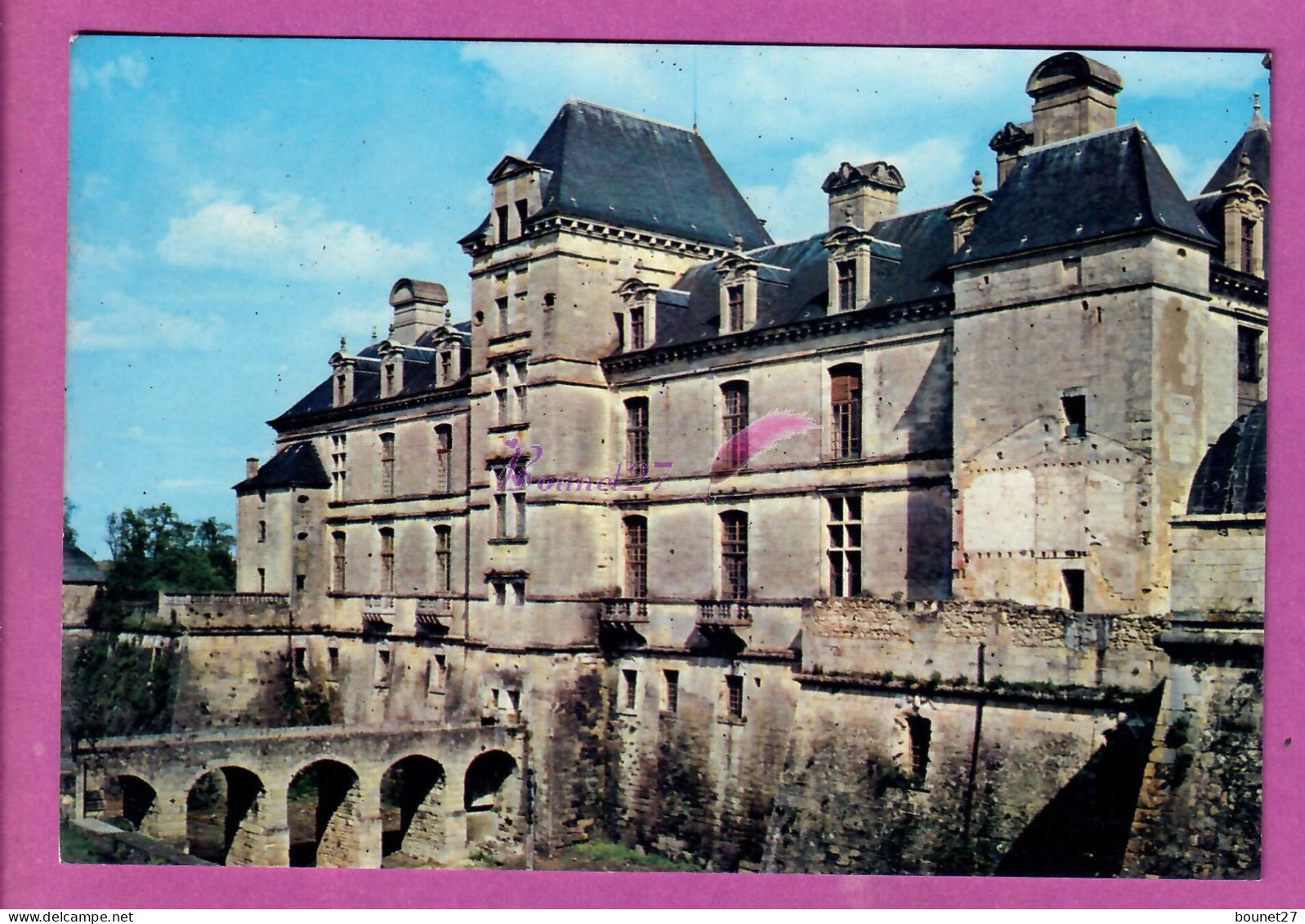 CADILLAC SUR GARONNE 33 - Le Château Des Ducs D'Epernon Façade Sud Ouest - Cadillac