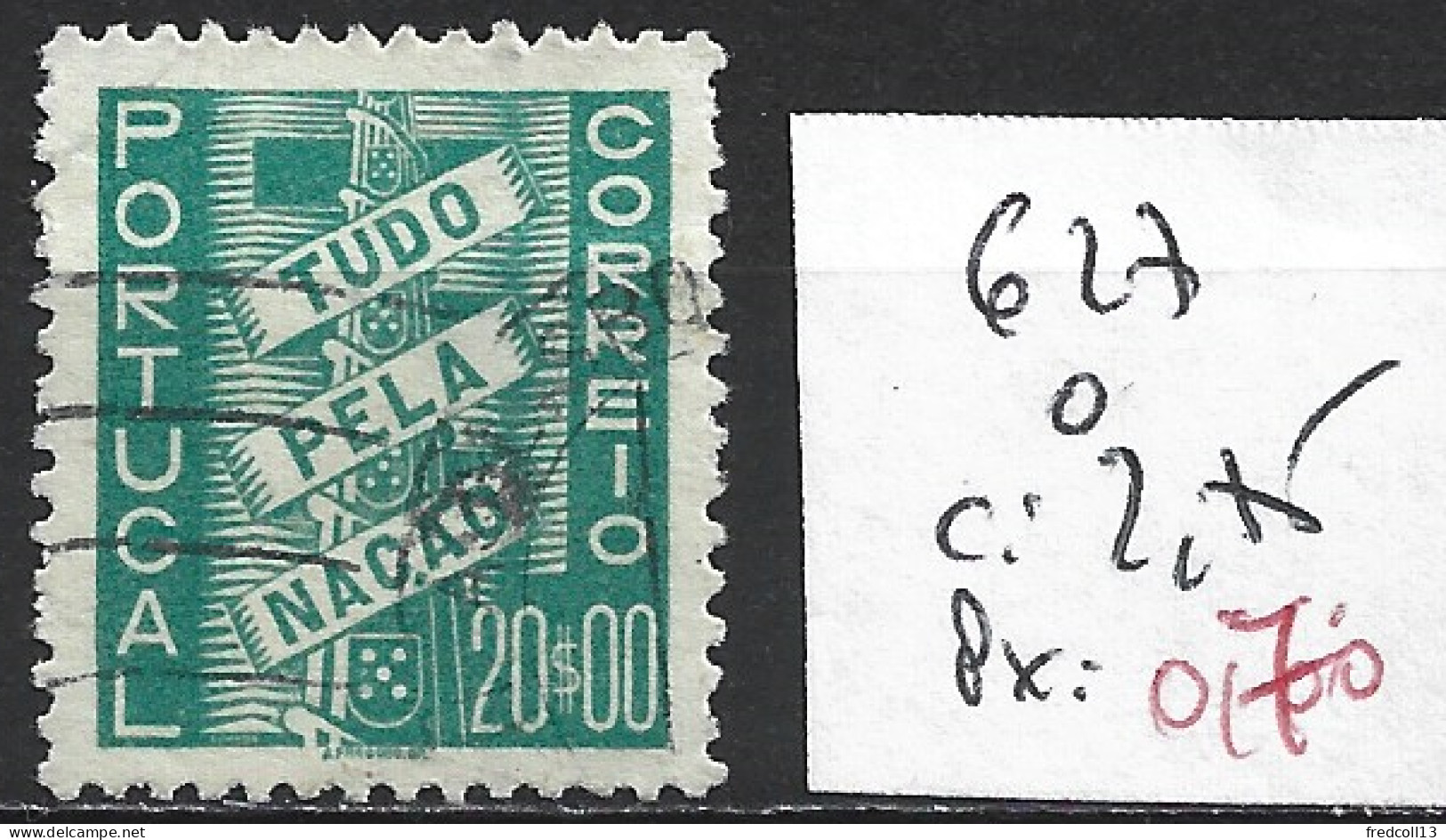 PORTUGAL 627 Oblitéré Côte 2.75 € - Usati