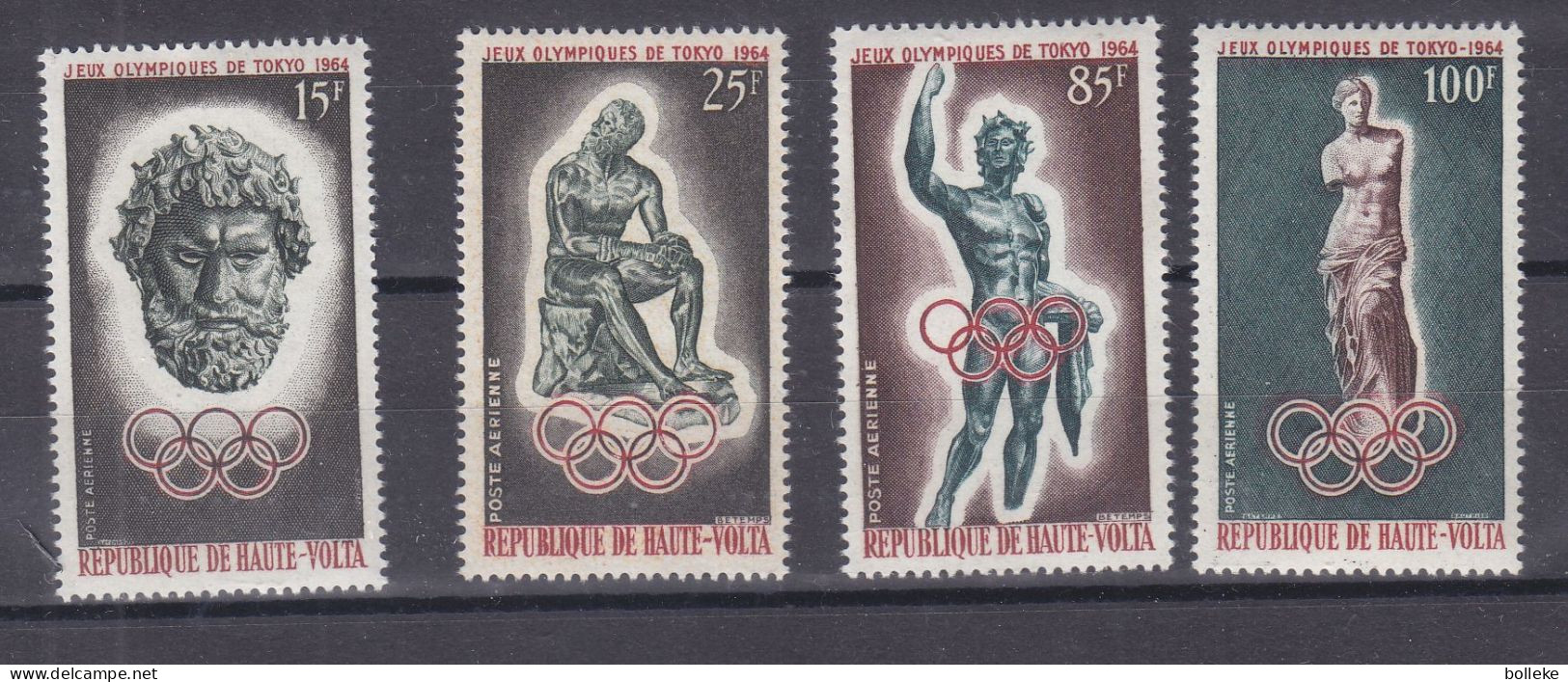 Jeux Olympiques - Tokyo 64 - Haute Volta - Yvert PA 14 / 7 ** - Valeur 5,50 Euros - - Sommer 1964: Tokio