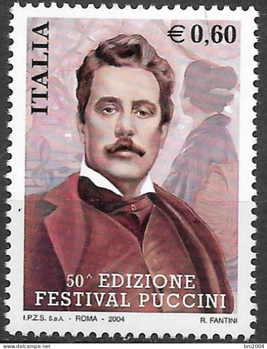 2004 Italien  Mi. 2977 **MNH  50. Puccini-Festival, Torre Del Lago Puccini - 2001-10: Mint/hinged