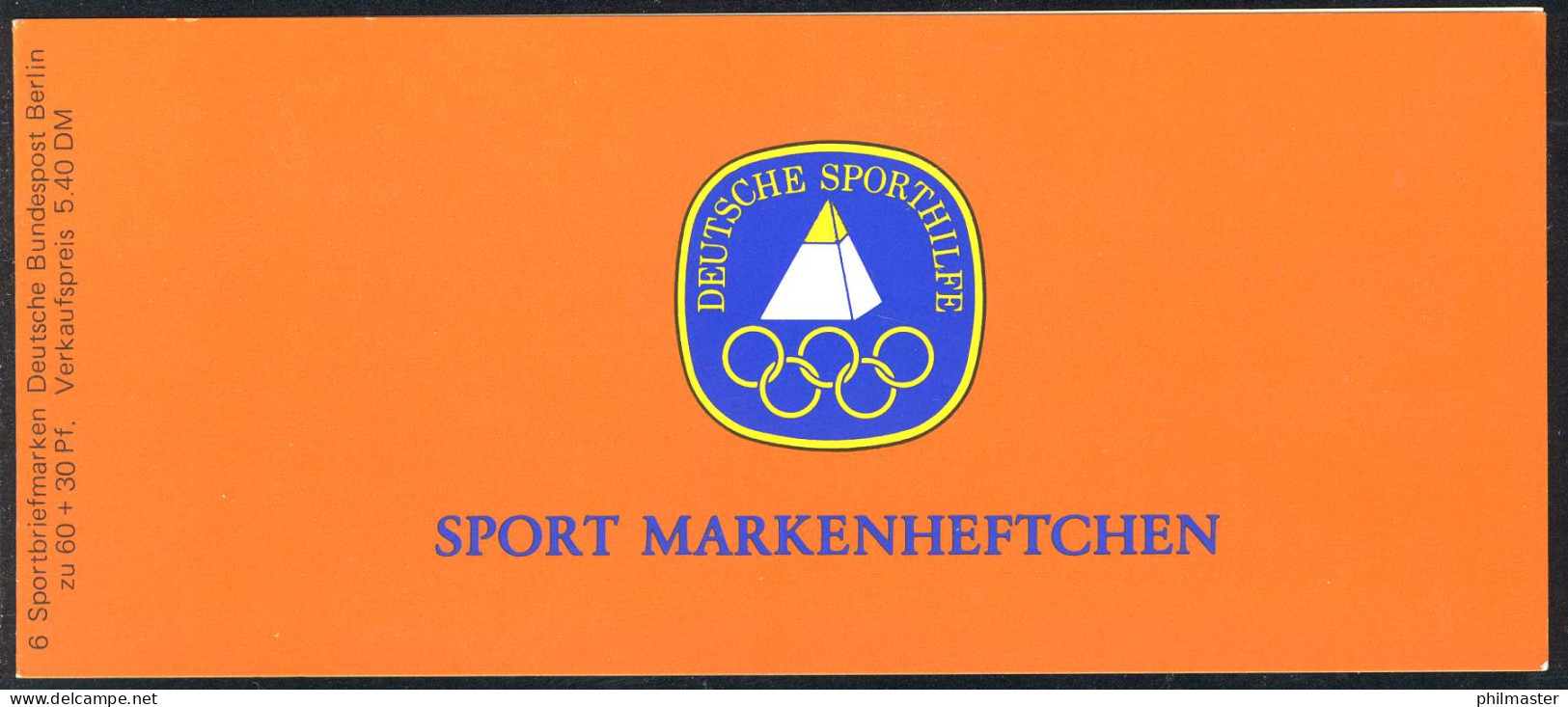 Sport 1980 Gewichtheben 60 Pf, 6x622, Postfrisch - Halterofilia