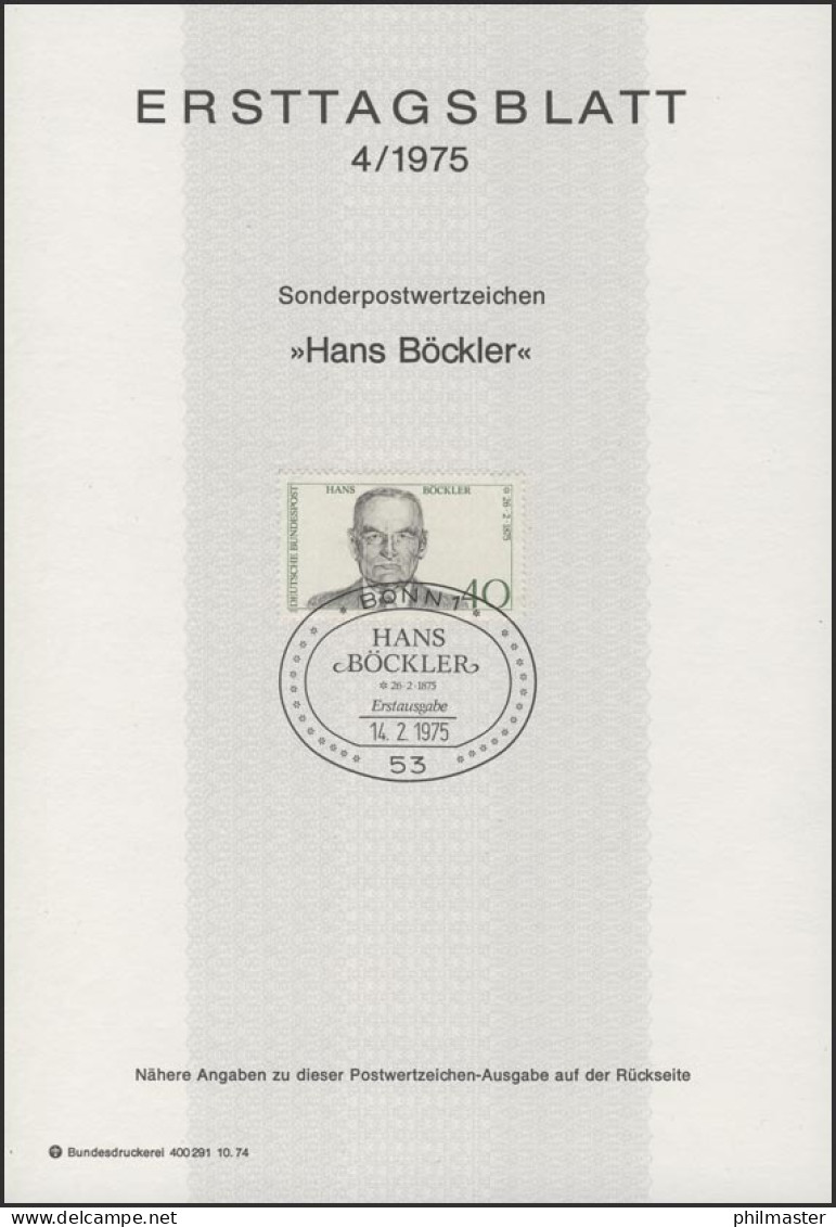 ETB 04/1975 Hans Böckler - 1974-1980