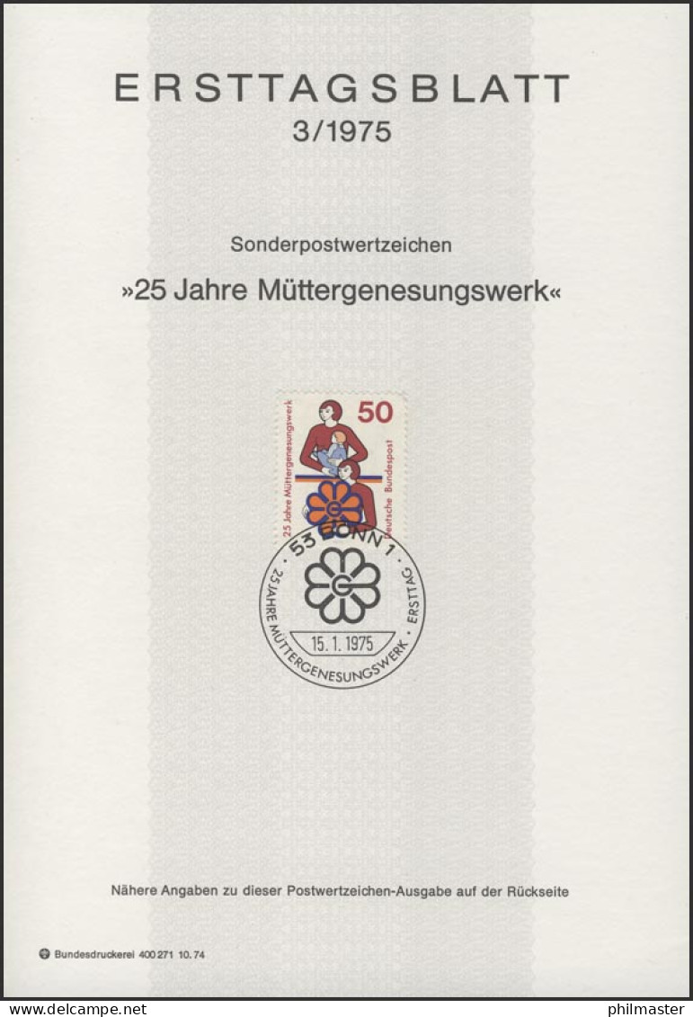ETB 03/1975 Müttergenesungswerk - 1974-1980