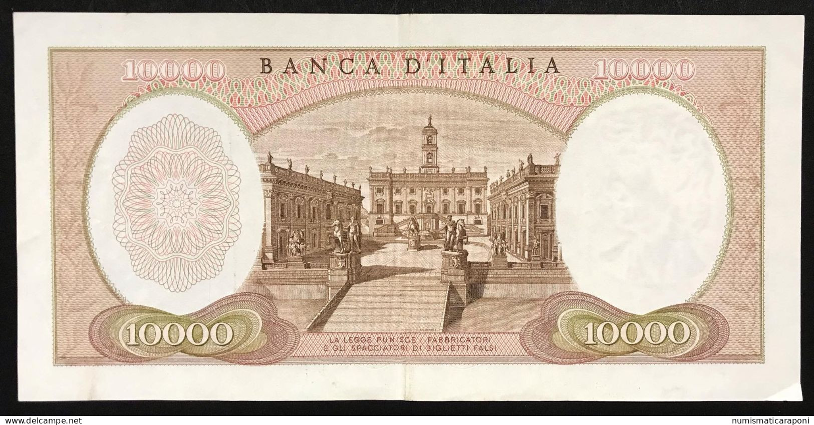 10000 Lire Michelanglo Buonarroti 15 02 1973 Bel Bb+  LOTTO 674 - 10000 Lire