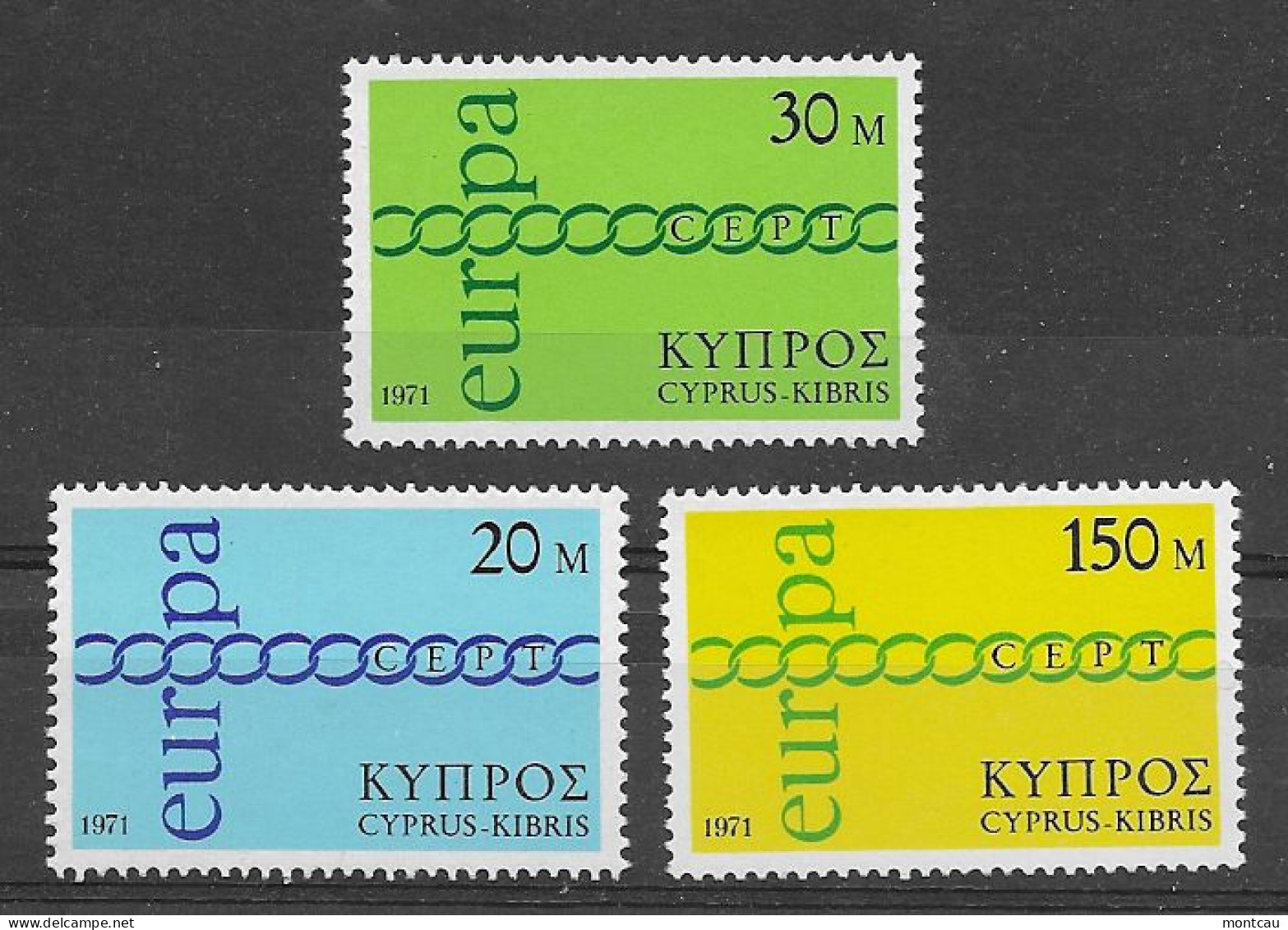 Cyprus 1971.  Europa Mi 359-61  (**) - 1971