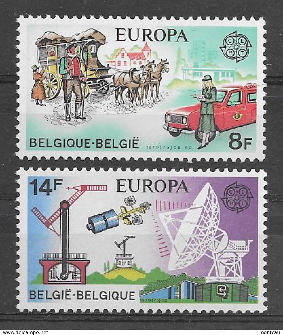 Belgica 1979.  Europa Mi 1982-83  (**) - 1979