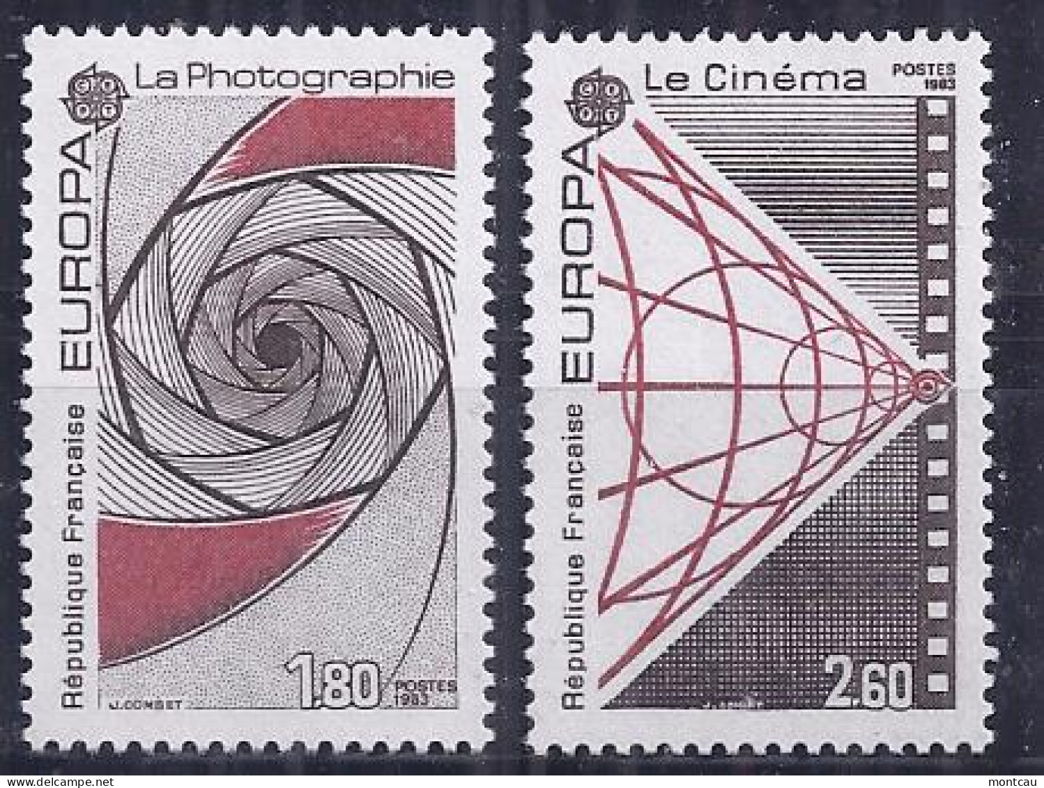 Francia 1983. YT = 2270-71 -  (**). Europa - 1983