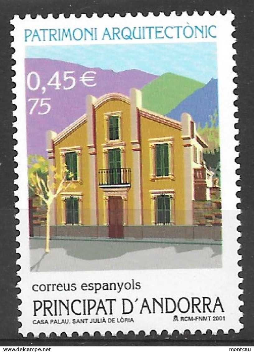 Andorra - 2001, Patrimonio Natural Ed 286 (**) - Nuevos