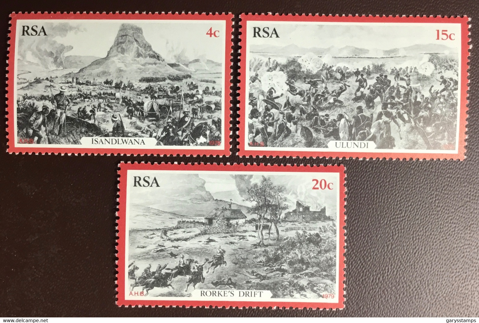 South Africa 1979 Zulu War Centenary MNH - Nuovi