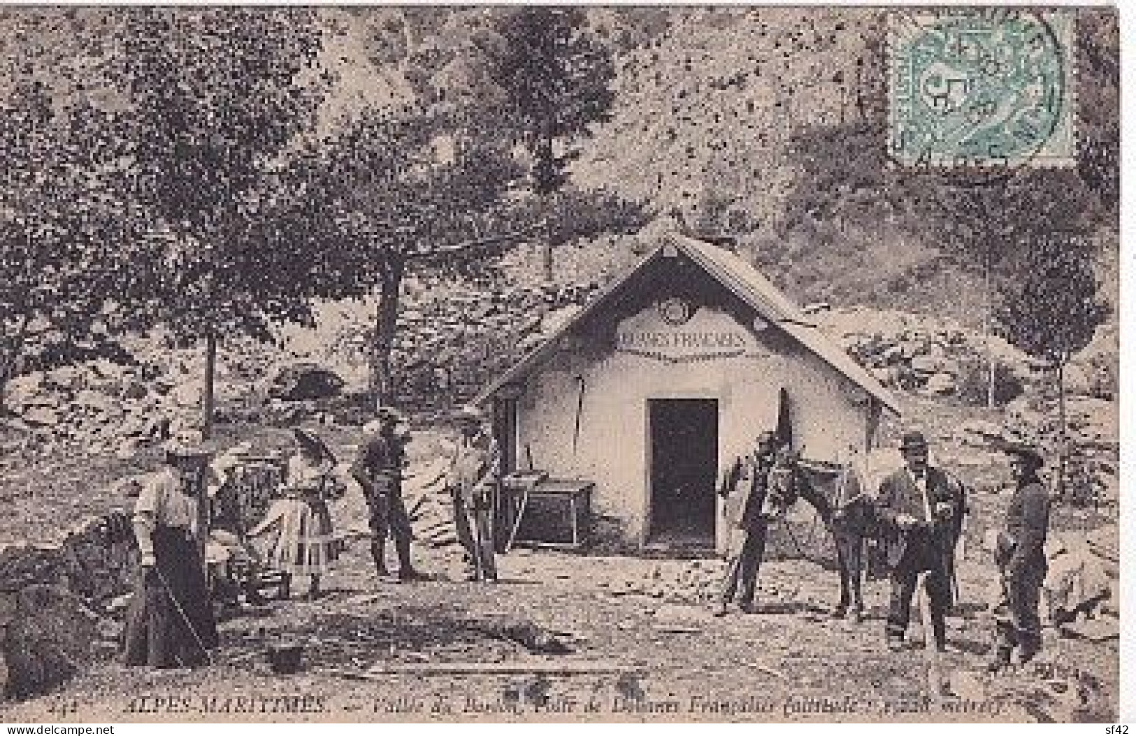 VALLEE DU BOREON            POSTE DE DOUANES FRANCAISES - Douane