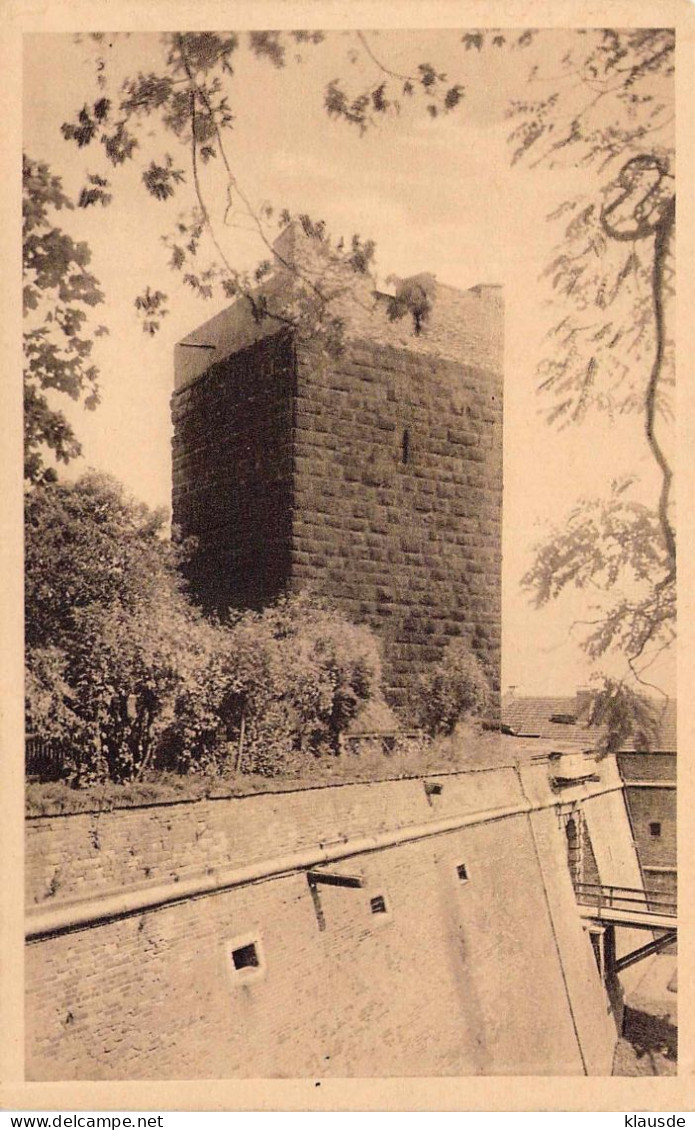 Eger - Kaiserburg-Schwarzer Turm Gel.1925 - Böhmen Und Mähren