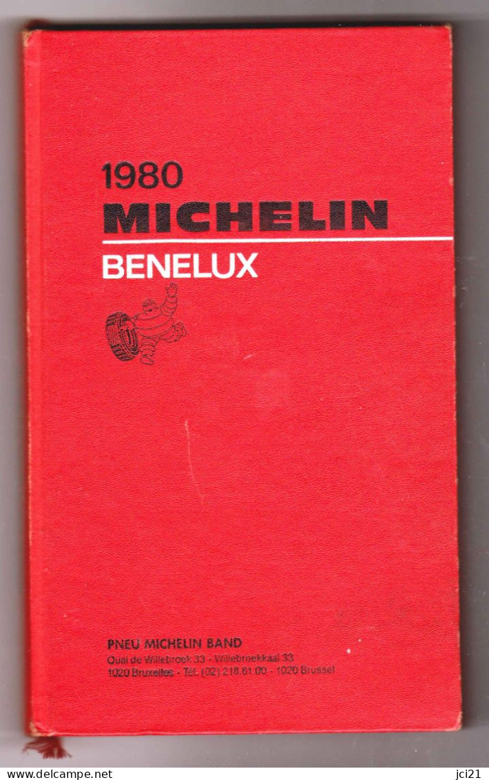 Guide MICHELIN " BENELUX 1980 " - RL197 - Gastronomie