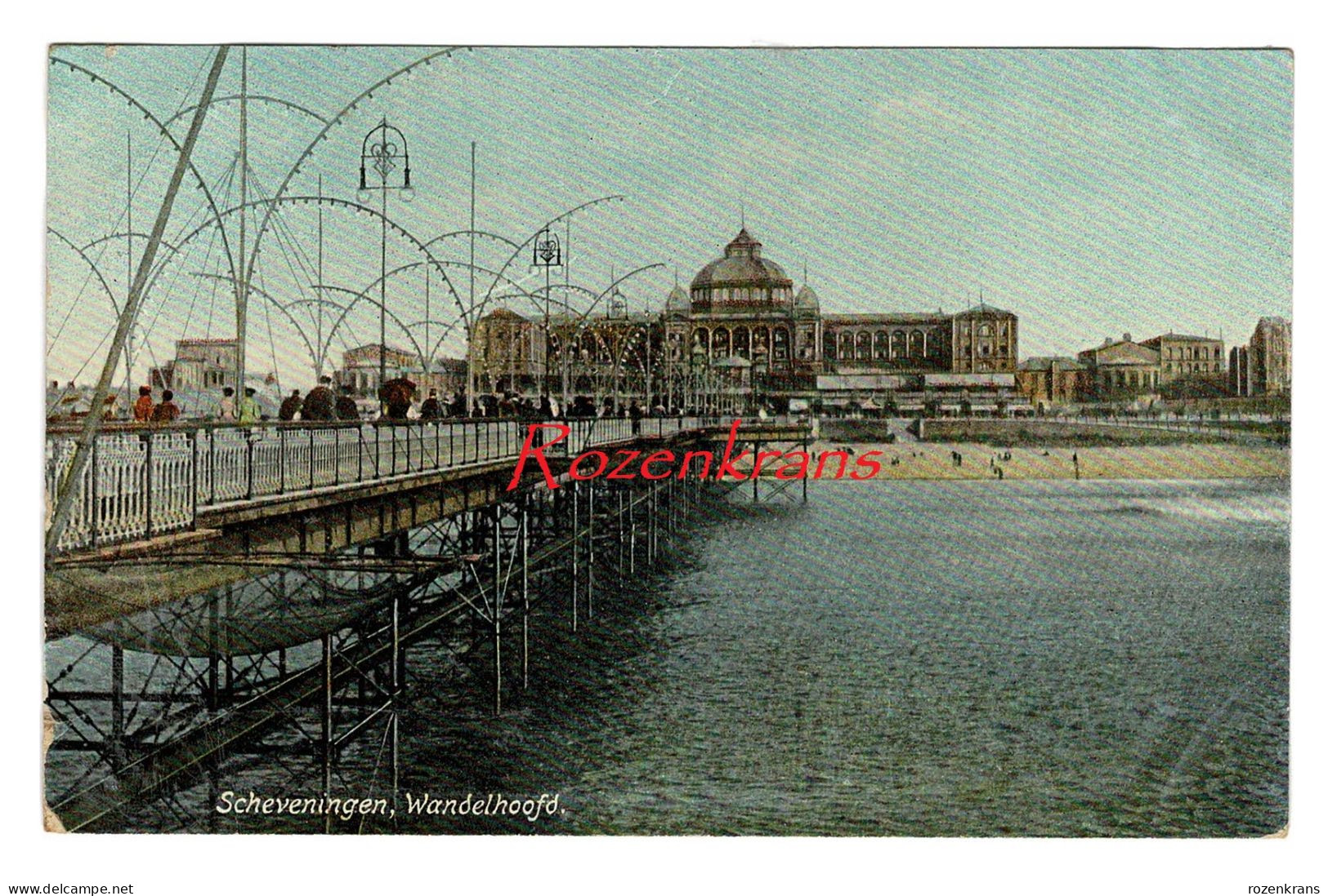 Wandelhoofd Scheveningen Nederland 1909 Zuid-Holland - Scheveningen