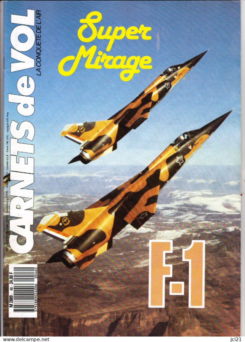 CARNET DE VOL N° 46 De Juillet 1988 _rl194 - Aviación