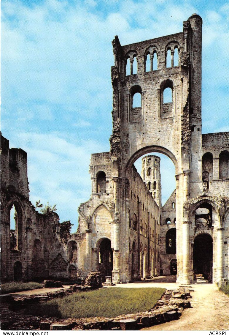 ABBAYE DE JUMIEGES Ruines De La Tour Lanterne 20(scan Recto-verso) MA549 - Jumieges