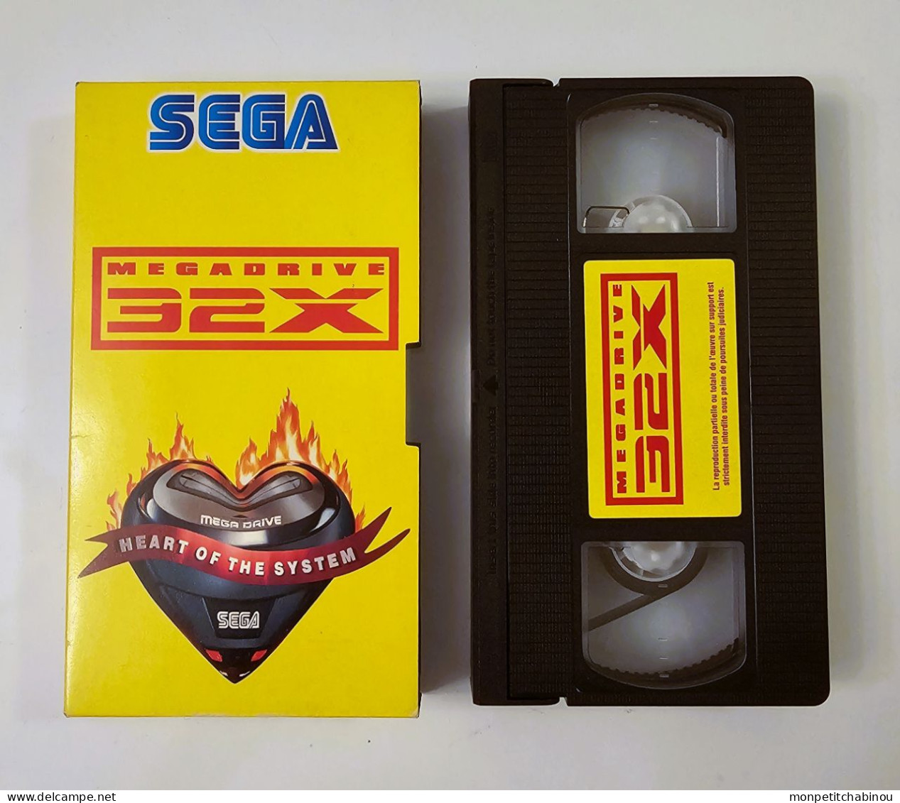 Cassette VHS SEGA MEGADRIVE 32X - Merchandising