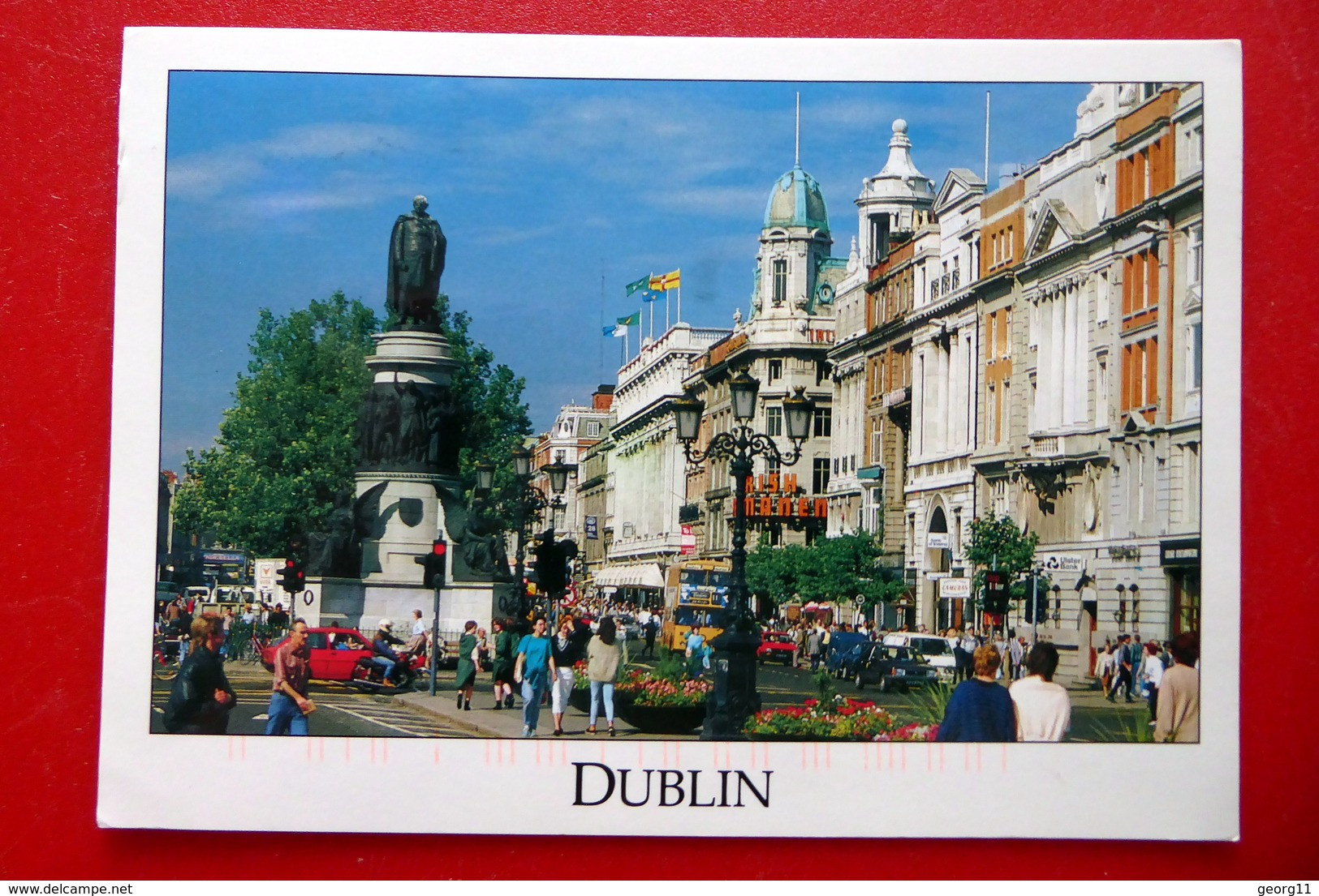 Dublin - O'Connell Street - Monument Daniel O'Connell - Irland - Dublin