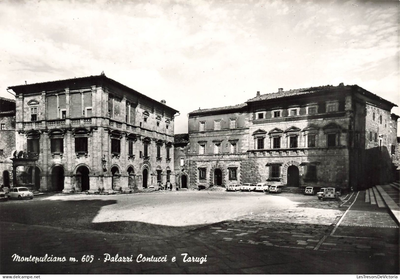 ITALIE - Montepulciano - Palazzi Contucci E Tarugi - Animé - Carte Postale - Siena