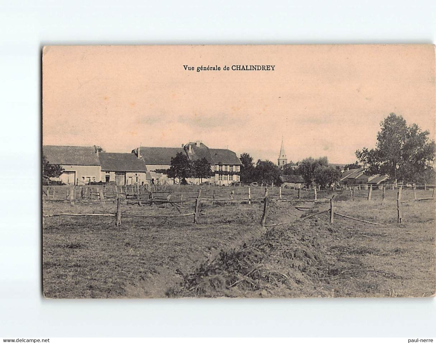 CHALINDREY : Vue Générale - état - Chalindrey