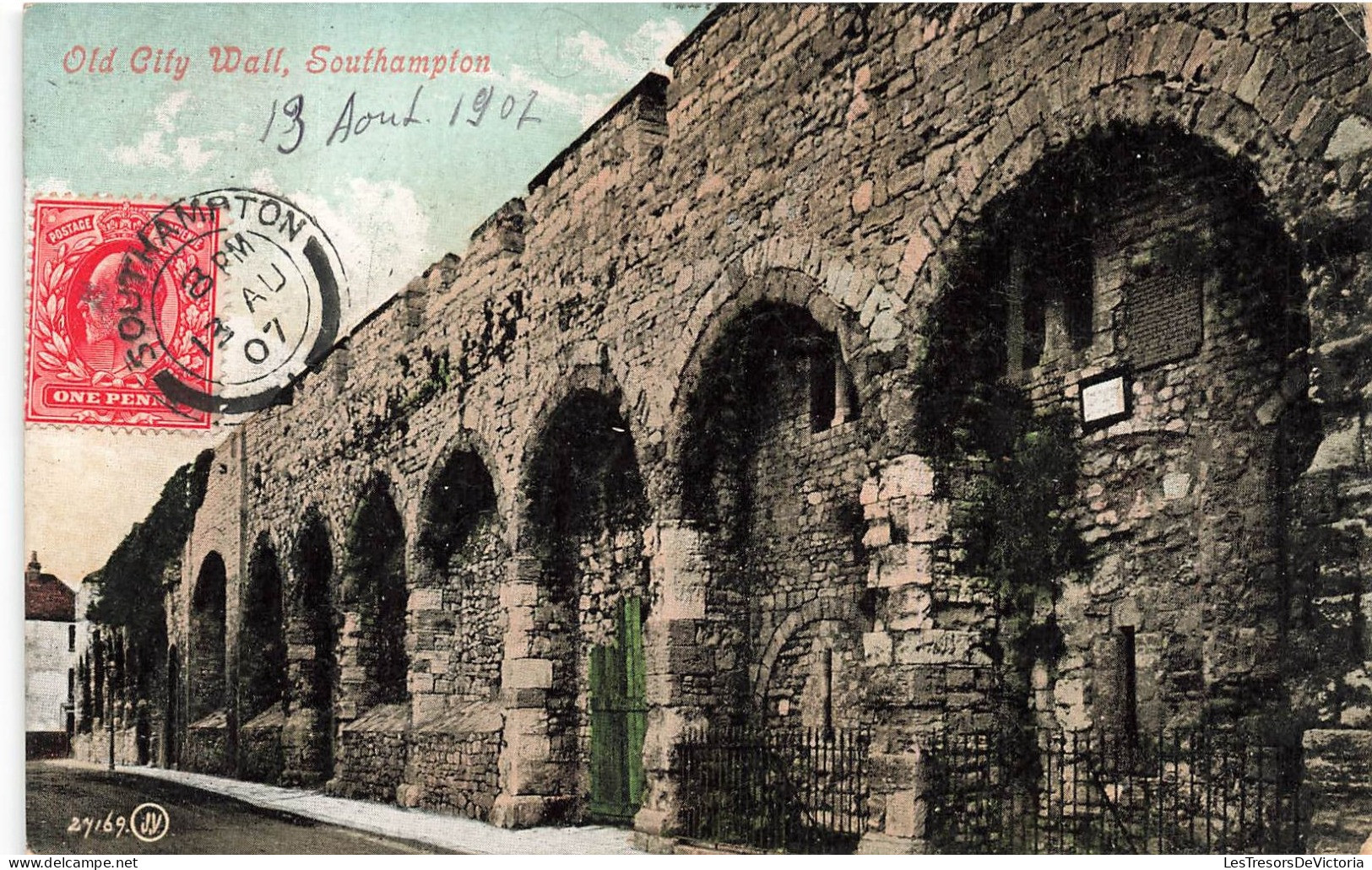 ROYAUME-UNI - Old City Wall - Southampion - Vue Panoramique - Carte Postale Ancienne - Southampton