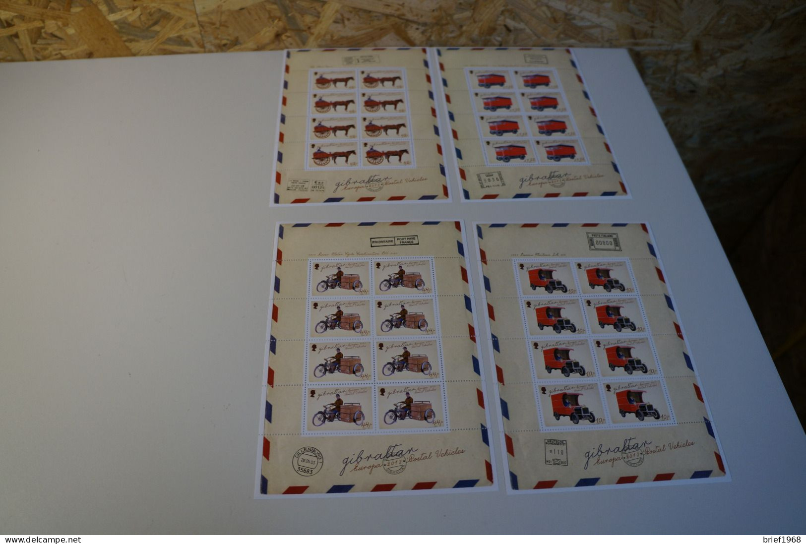 Gibraltar Michel 1547/50 25 Kleinbogensatz Postfrisch Autos (27474) - Gibraltar
