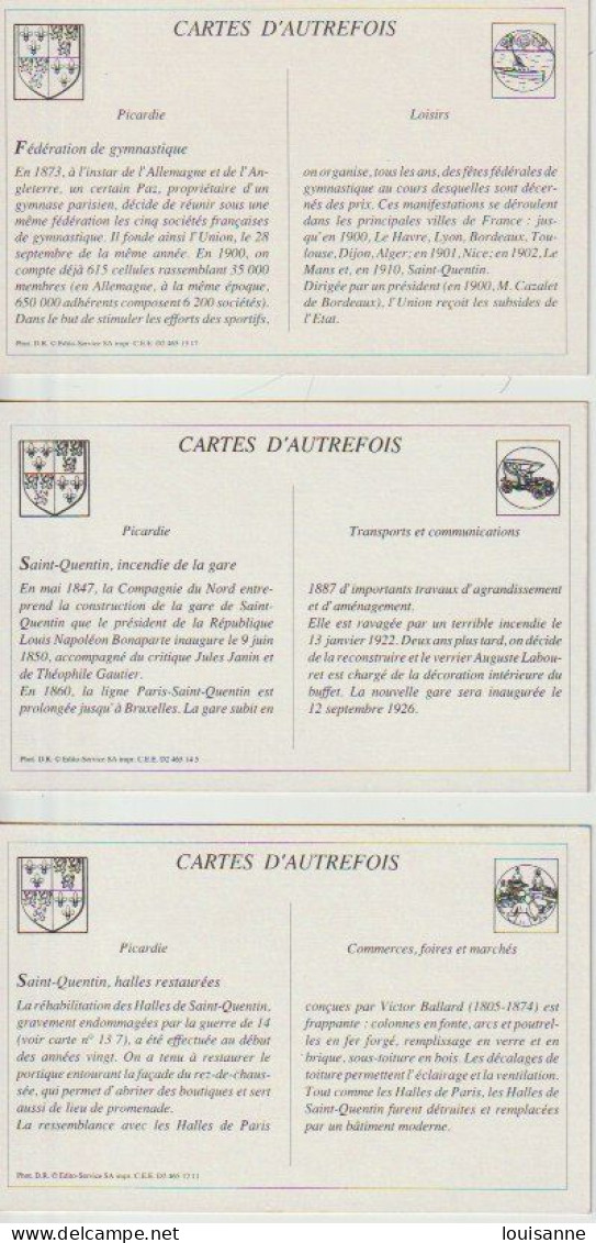 SAINT  -QUENTIN  ( 78    )3  C P A  RETRO  DIVERSES   ( 24 / 3 / 134 - St. Quentin En Yvelines
