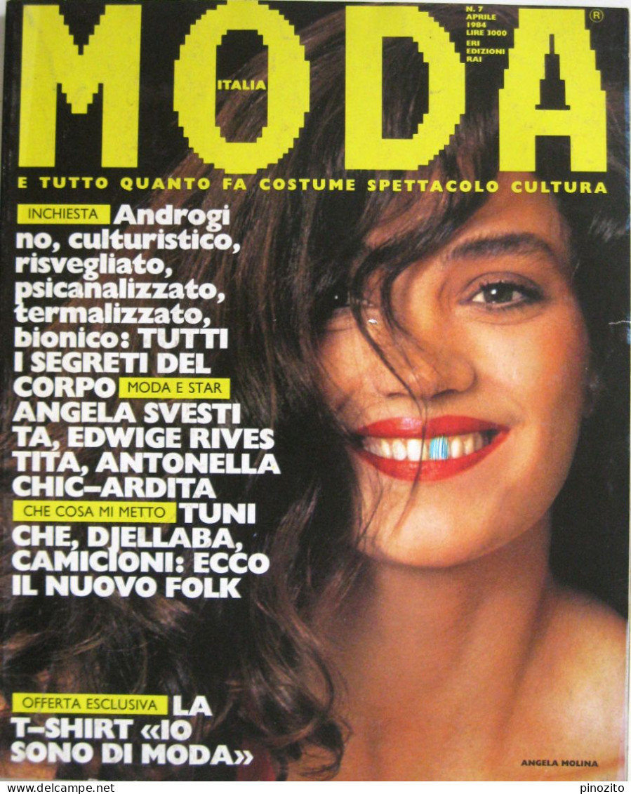 MODA 7 1984 Angela Molina Edwige Fenech Antonellina Interlenghi Daryl Hannah - Fashion