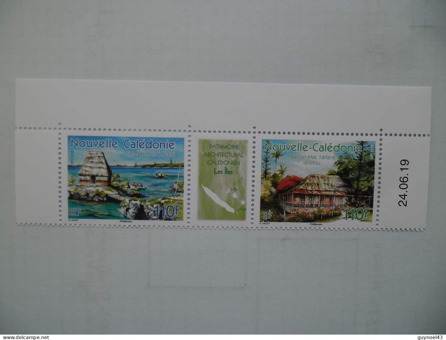 2019 Y/T 1376-77 " Patrimoine " Neuf*** Daté 24-06-19 - Unused Stamps
