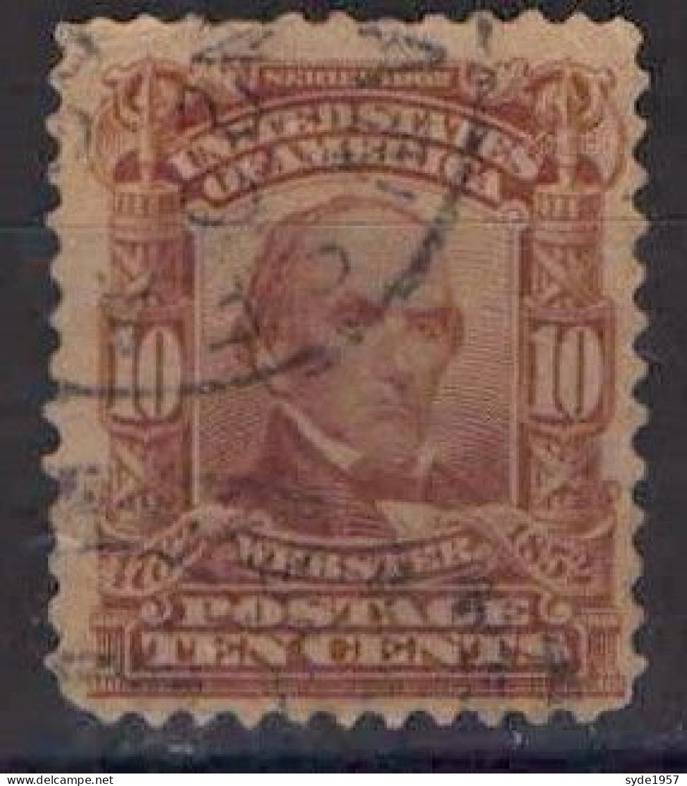 USA - 1902 -1903 Présidents Et Autres Personnes Célèbres  10 Cents Daniel Webster, 1782-1852 - Oblitérés