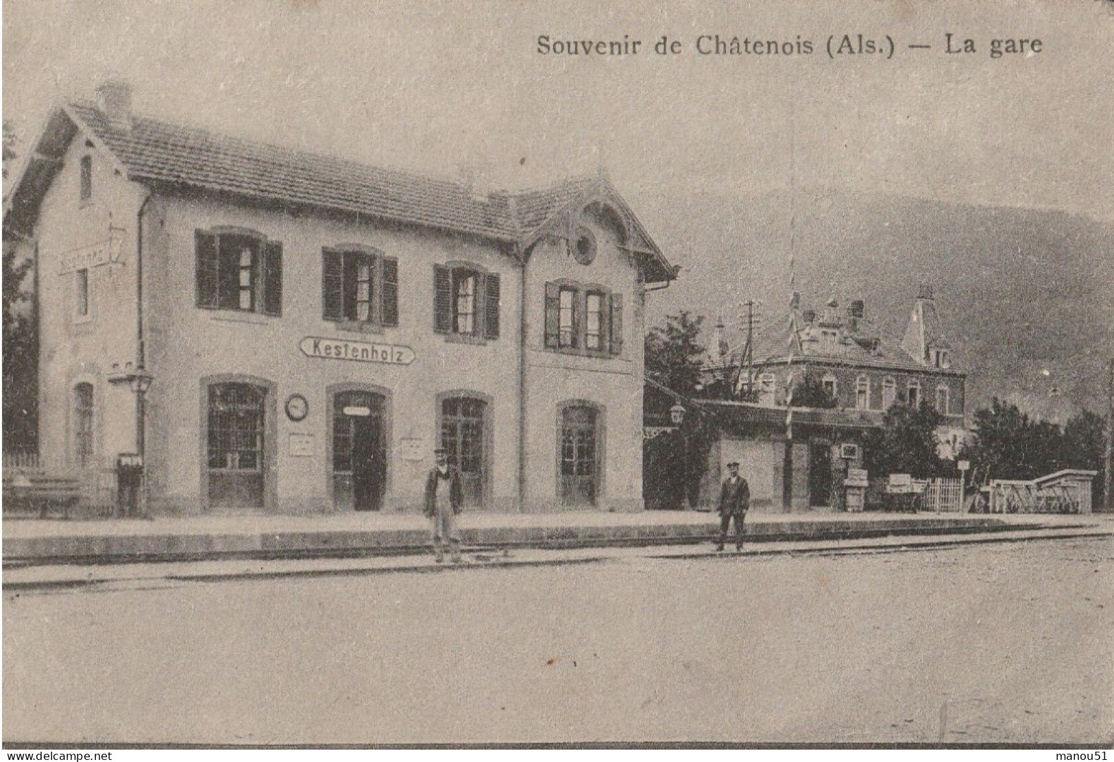 CHÂTENOIS  La Gare - Chatenois