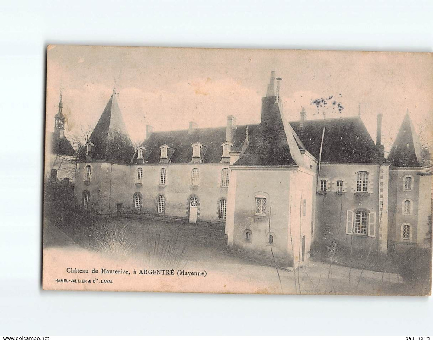 ARGENTRE : Château De Hauterive - état - Argentre