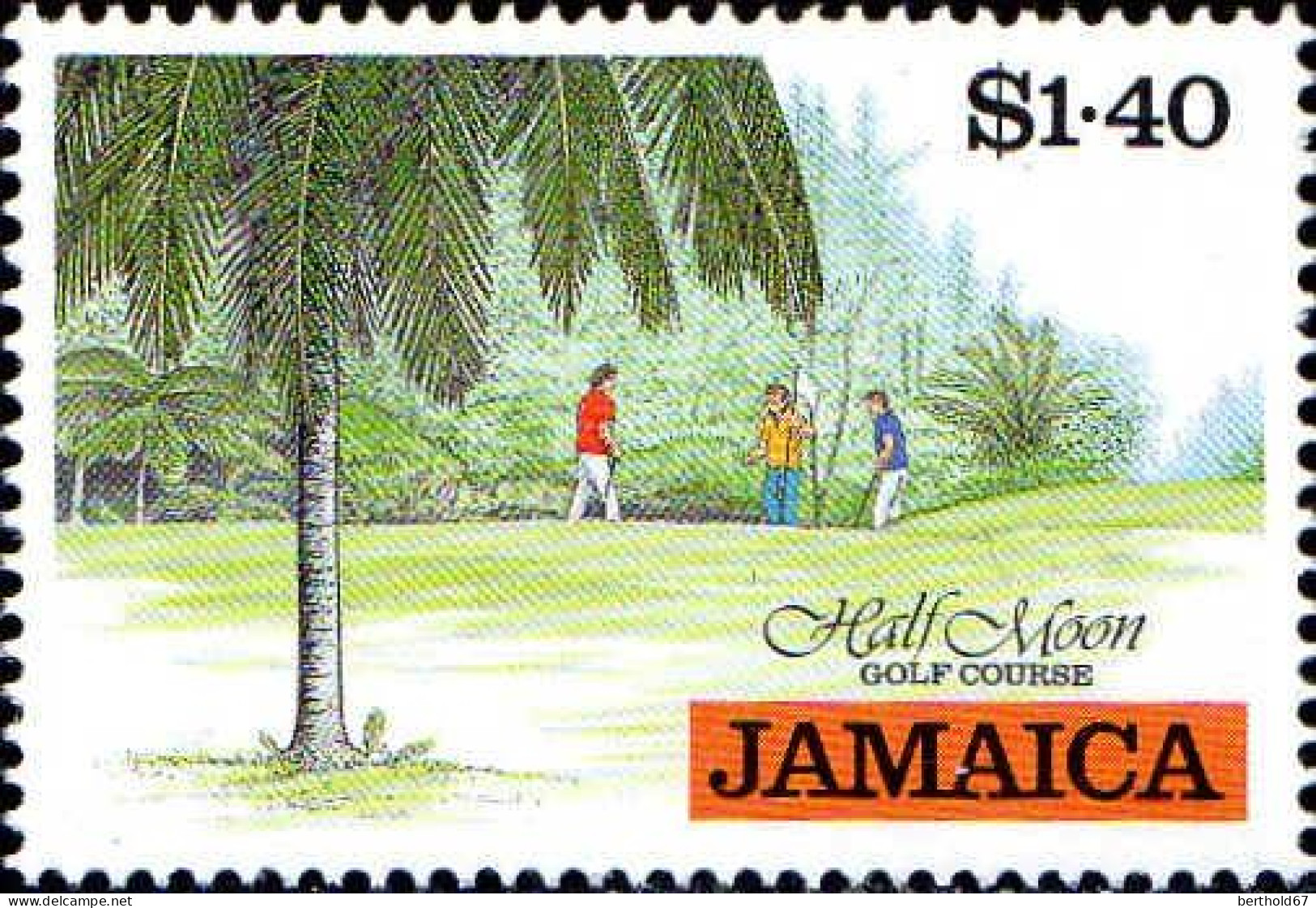 Jamaique Poste N** Yv: 839 Mi:814 Half Moon Golf Course - Jamaique (1962-...)