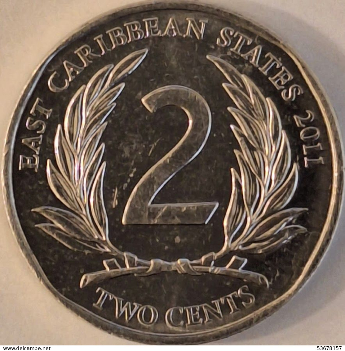 East Caribbean States - 2 Cents 2011, KM# 35 (#3809) - East Caribbean States