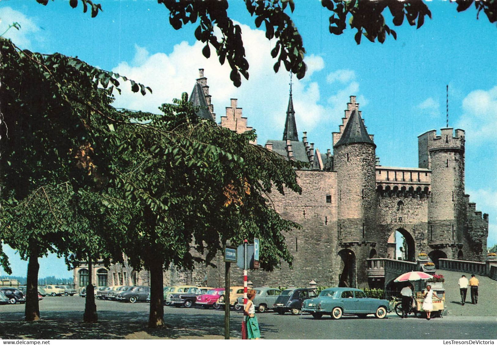 BELGIQUE - Anvers - Vue Sur Le Steen - Colorisé - Carte Postale - Antwerpen