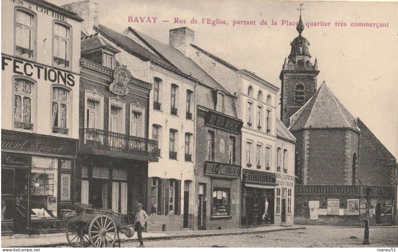 BAVAY  Rue De L'église - Bavay